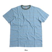 TROPHY CLOTHING - MULTI BORDER S/S TEE (BLUE)