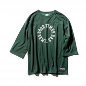 CLUCT / AFTON [3/4 TEE] (V.Green)