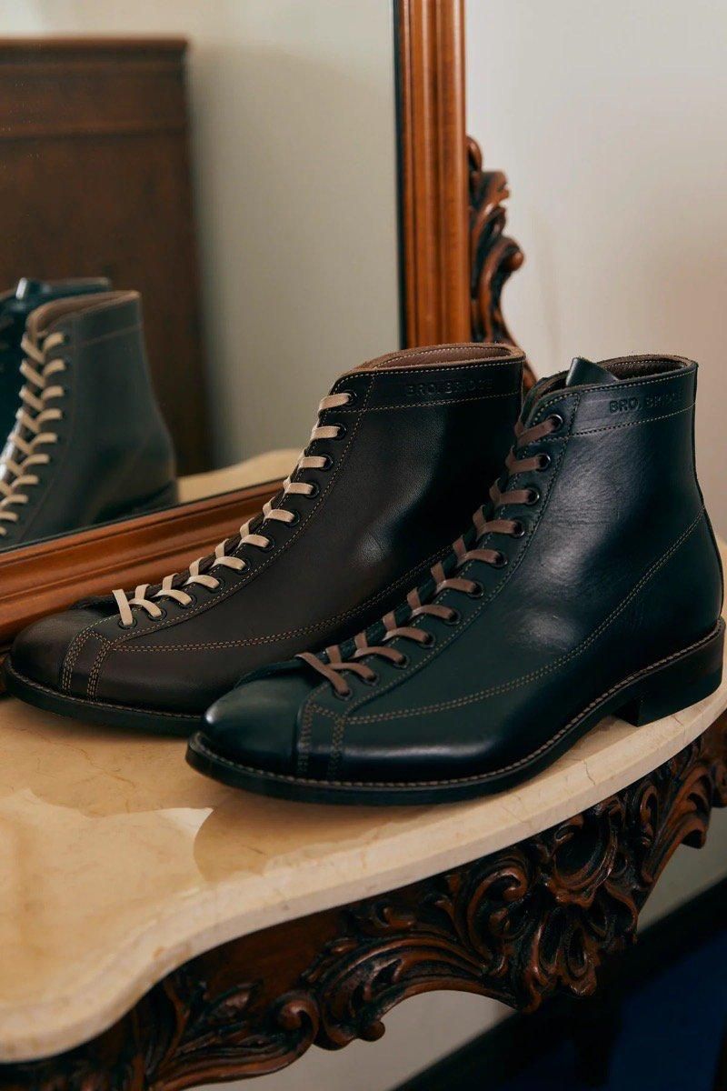 靴 BROTHER BRIDGE HENRY BUCKET BLACK / COW BROTHER BRIDGE ブラザーブリッジ HENRY ヘンリー BUCKET BLK