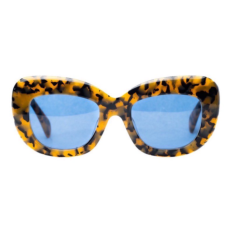 PANTYDROPPER - EYE WEAR【Dry Flower】（Leopard / Blue) - CANVAS CLOTHING  ONLINE STORE / 39 Shimeno Kanazawa Ishikawa JAPAN 920-0059