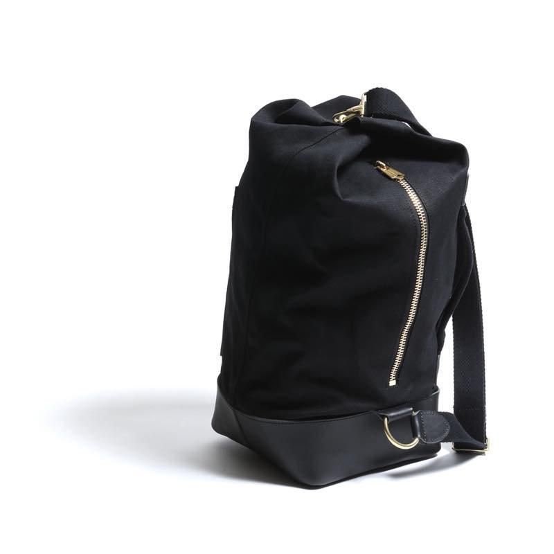 最終値下げ！TROPHY CLOTHING バック TROPHY CLOTHING - ROUND TRIP BAG (BLACK) - CANVAS CLOTHING
