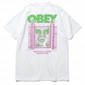 <img class='new_mark_img1' src='https://img.shop-pro.jp/img/new/icons1.gif' style='border:none;display:inline;margin:0px;padding:0px;width:auto;' />OBEY / OBEY CHAIN LINK FENCE ICON CLASSIC TEE (White)