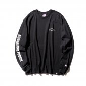 CLUCT / ROUGH AND TOUGH [RUSSELL L/S TEE] (Black)