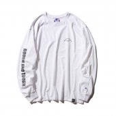 CLUCT / ROUGH AND TOUGH [RUSSELL L/S TEE] (White)