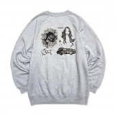 CLUCT / DUNKS CREW SWEAT #F.(Heather)