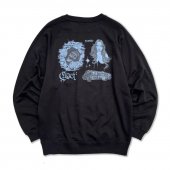 CLUCT / DUNKS CREW SWEAT #F.(Black)