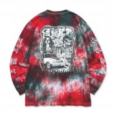 <img class='new_mark_img1' src='https://img.shop-pro.jp/img/new/icons50.gif' style='border:none;display:inline;margin:0px;padding:0px;width:auto;' />CLUCT / DUNKS L/S TEE TIE DYE #E .(Red)