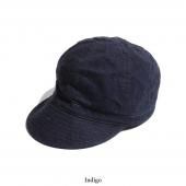 <img class='new_mark_img1' src='https://img.shop-pro.jp/img/new/icons50.gif' style='border:none;display:inline;margin:0px;padding:0px;width:auto;' />TROPHY CLOTHING - PRISONER MIL DENIM CAP (INDIGO) TR24AW-702