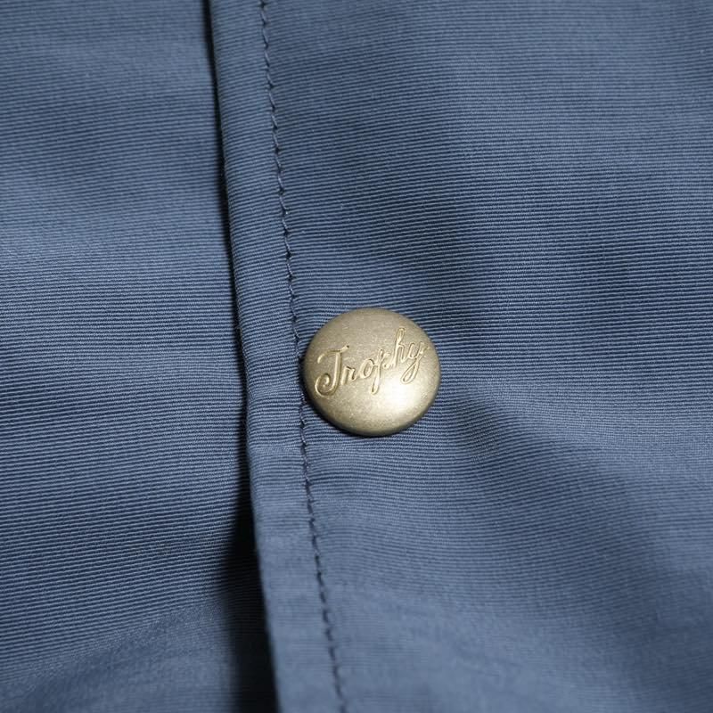 TROPHY CLOTHING - WARM UP JACKET (BLACK) TR24AW-501 - CANVAS