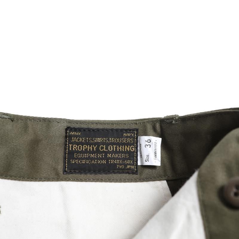 サイズ36 TROPHY CLOTHING ブラウン スラックス サイズ36 TROPHY CLOTHING ブラウン スラックス パンツ