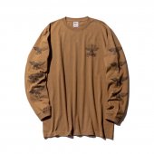 CLUCT / EYEBAT [L/S TEE] (Tan)