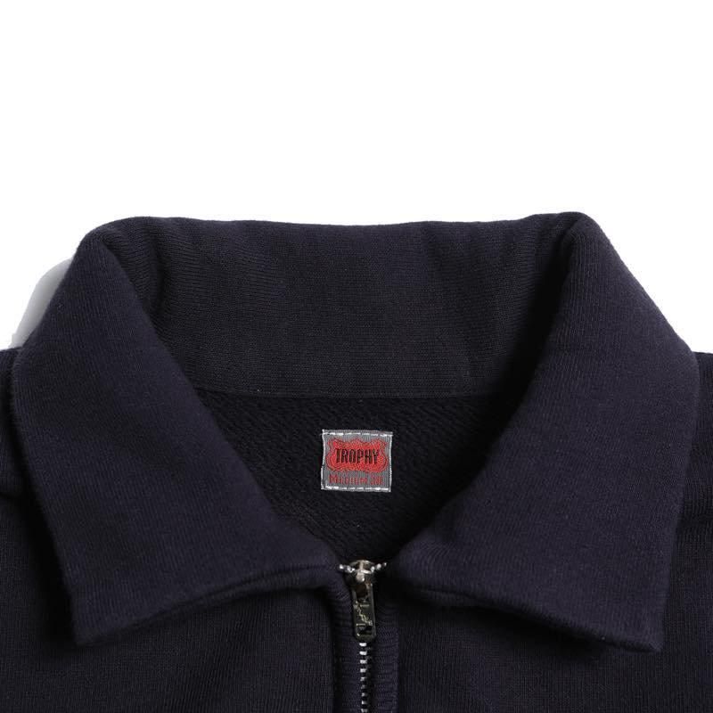 TROPHY CLOTHING(トロフィークロージング) ハーフジップシャツ