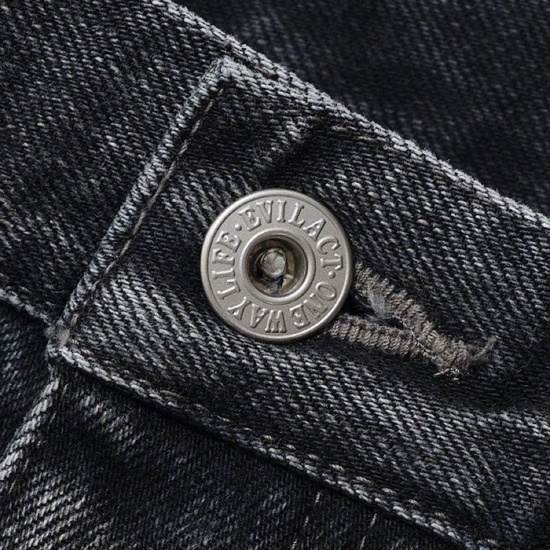 EVILACT / DENIM 01 CUSTOM (Black) - CANVAS CLOTHING ONLINE