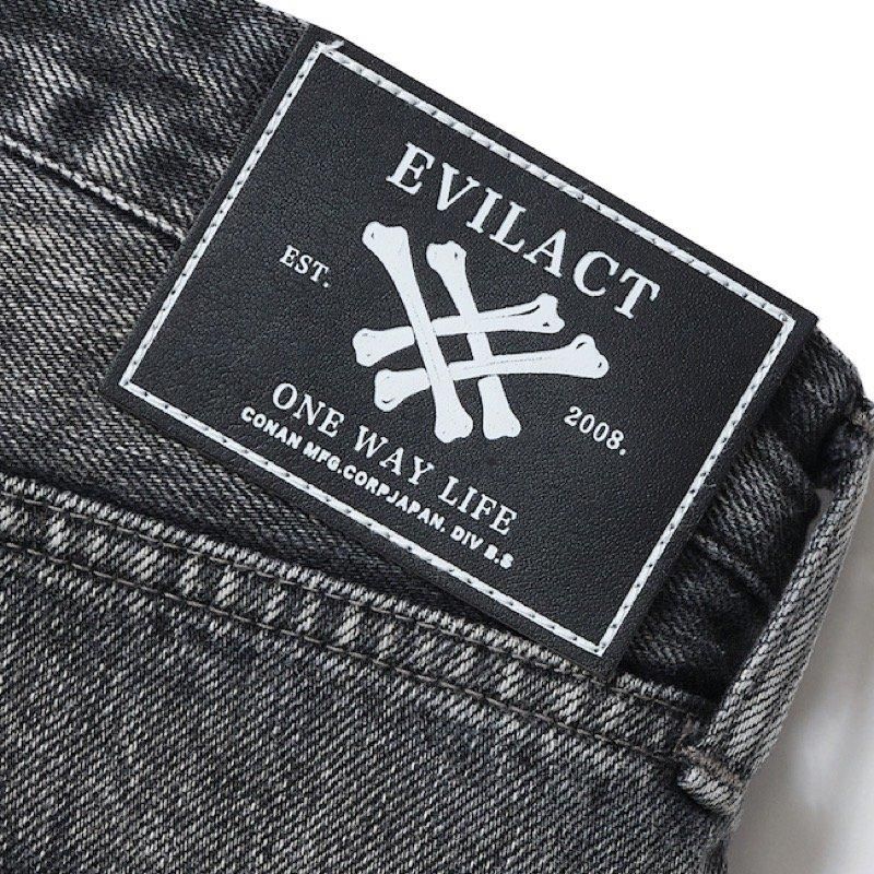 EVILACT / DENIM 02 CUSTOM (Black) - CANVAS CLOTHING ONLINE