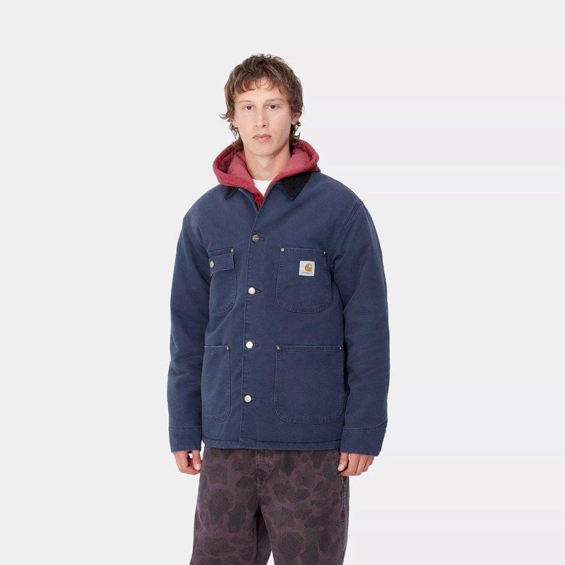 Carhartt WIP / OG CHORE COAT - Air Force Blue / Black (aged