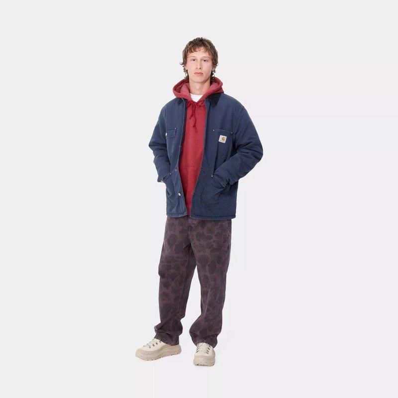 Carhartt WIP / OG CHORE COAT - Air Force Blue / Black (aged canvas