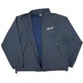 <img class='new_mark_img1' src='https://img.shop-pro.jp/img/new/icons50.gif' style='border:none;display:inline;margin:0px;padding:0px;width:auto;' />HWZN.MFG.CO.  / LIGHTNING LOGO WATER REPELLENT TRACK JACKET (Navy)