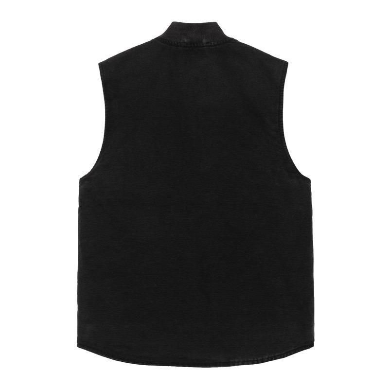 Carhartt ss ブラック ペイズリーベスト Carhartt WIP / CLASSIC VEST (Black stone canvas) - CANVAS