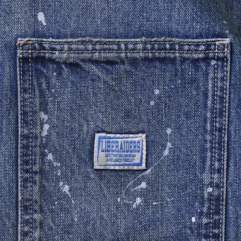 Liberaiders®︎ / TRIBAL DENIM JACKET (Hard Wash) - CANVAS CLOTHING