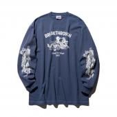 【値下不可】 Choco L/S Tee / NAVY L/S TEE - CANVAS CLOTHING ONLINE STORE / 39 Shimeno Kanazawa