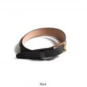 <img class='new_mark_img1' src='https://img.shop-pro.jp/img/new/icons1.gif' style='border:none;display:inline;margin:0px;padding:0px;width:auto;' />TROPHY CLOTHING - WESTERN NARROW BELT (BLACK) / TR25SS-802