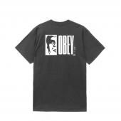 OBEY / HALF ICON CLASSIC T-SHIRT (Vintage Black)