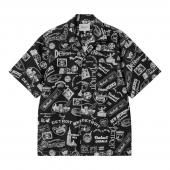 Carhartt WIP / S/S STATE SOUVENIR SHIRT (State Souvenir Print, Black / Wax)
