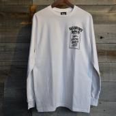 <img class='new_mark_img1' src='https://img.shop-pro.jp/img/new/icons1.gif' style='border:none;display:inline;margin:0px;padding:0px;width:auto;' />BACK AND FORTH SIGNS Co. / BAFS 2025 L/S TEE (White)