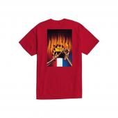 <img class='new_mark_img1' src='https://img.shop-pro.jp/img/new/icons1.gif' style='border:none;display:inline;margin:0px;padding:0px;width:auto;' />LOSER MACHINE / AMERICAN RIGHTS STOCK T-SHIRT (Red)