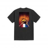 <img class='new_mark_img1' src='https://img.shop-pro.jp/img/new/icons1.gif' style='border:none;display:inline;margin:0px;padding:0px;width:auto;' />LOSER MACHINE / AMERICAN RIGHTS STOCK T-SHIRT (Black)