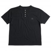 <img class='new_mark_img1' src='https://img.shop-pro.jp/img/new/icons1.gif' style='border:none;display:inline;margin:0px;padding:0px;width:auto;' />TROPHY CLOTHING - MONOCHROME RD HENLEY TEE (BLACK) / TRMN-203
