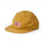 <img class='new_mark_img1' src='https://img.shop-pro.jp/img/new/icons1.gif' style='border:none;display:inline;margin:0px;padding:0px;width:auto;' />EVILACT / EVIL MADE FLAG CAP (Mustard)