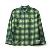 <img class='new_mark_img1' src='https://img.shop-pro.jp/img/new/icons50.gif' style='border:none;display:inline;margin:0px;padding:0px;width:auto;' />EVILACT / OMBLE SHIRT (Green)
