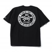 <img class='new_mark_img1' src='https://img.shop-pro.jp/img/new/icons50.gif' style='border:none;display:inline;margin:0px;padding:0px;width:auto;' />EVILACT / CROSS BONE SS (Black)