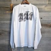 <img class='new_mark_img1' src='https://img.shop-pro.jp/img/new/icons1.gif' style='border:none;display:inline;margin:0px;padding:0px;width:auto;' />ORANGE COMPANY / SHIFT UP LONG SLEEVE TEE (White)
