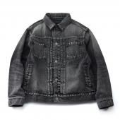 <img class='new_mark_img1' src='https://img.shop-pro.jp/img/new/icons1.gif' style='border:none;display:inline;margin:0px;padding:0px;width:auto;' />EVILACT / DENIM JKT 01 CS (Black)