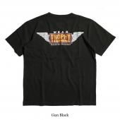 <img class='new_mark_img1' src='https://img.shop-pro.jp/img/new/icons1.gif' style='border:none;display:inline;margin:0px;padding:0px;width:auto;' />TROPHY CLOTHING - WING LOGO OD S/S TEE (GUN BLACK) / TR25SS-212