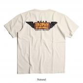 <img class='new_mark_img1' src='https://img.shop-pro.jp/img/new/icons1.gif' style='border:none;display:inline;margin:0px;padding:0px;width:auto;' />TROPHY CLOTHING - WING LOGO OD S/S TEE (NATURAL) / TR25SS-212