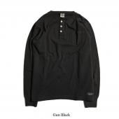 <img class='new_mark_img1' src='https://img.shop-pro.jp/img/new/icons1.gif' style='border:none;display:inline;margin:0px;padding:0px;width:auto;' />TROPHY CLOTHING - OD HENLEY L/S TEE (GUN BLACK) TE-14