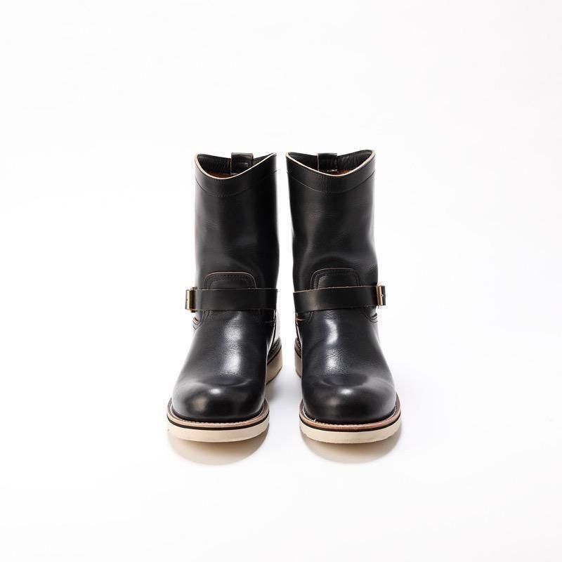 美品！SURE BOOTS GRIDLEY 8H シュアブーツ ブラザーブリッジ SURE BOOTS / GRIDLEY (Oil Black / Cow) - CANVAS CLOTHING