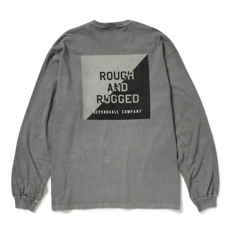 ROUGH AND RUGGED / DESIGN LS (Black) - CANVAS CLOTHING