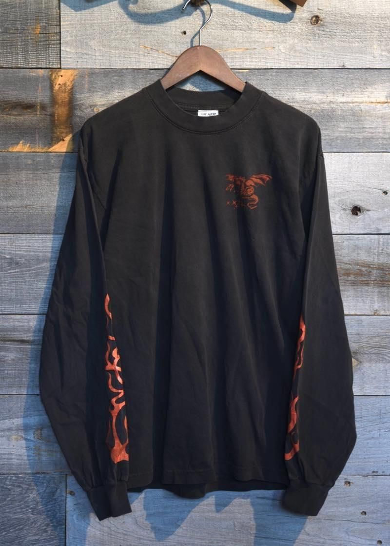 C.E Torshin_SEQ LONG SLEEVE T Mサイズ 国内買付】C.E TORSHIN_SEQ LONG SLEEVE T ロンT コットン (C.E
