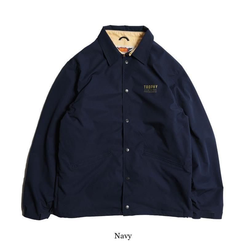 TROPHY CLOTHING - WARM UP JACKET (NAVY) TR25AW-501 - CANVAS