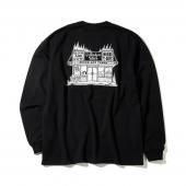 CLUCT / VATOS LOCOS TACOS [L/S TOP] (Black)