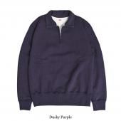 <img class='new_mark_img1' src='https://img.shop-pro.jp/img/new/icons1.gif' style='border:none;display:inline;margin:0px;padding:0px;width:auto;' />TROPHY CLOTHING - ZIP UP SWEATSHIRT (DUSKY PURPLE) / TR25AW-205