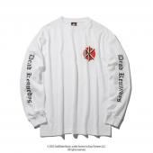 <img class='new_mark_img1' src='https://img.shop-pro.jp/img/new/icons50.gif' style='border:none;display:inline;margin:0px;padding:0px;width:auto;' />CLUCT x Dead Kennedys/ DEAD KENNEDYS [L/S TEE] (White)