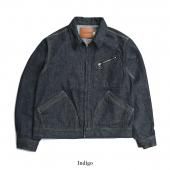 <img class='new_mark_img1' src='https://img.shop-pro.jp/img/new/icons1.gif' style='border:none;display:inline;margin:0px;padding:0px;width:auto;' />TROPHY CLOTHING - 2406 RANCHER JACKET LEFT HAND DENIM
