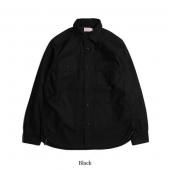 <img class='new_mark_img1' src='https://img.shop-pro.jp/img/new/icons1.gif' style='border:none;display:inline;margin:0px;padding:0px;width:auto;' />TROPHY CLOTHING - HARVEST BACK SATIN SHIRT (BLACK) / TR25AW-402