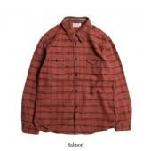 <img class='new_mark_img1' src='https://img.shop-pro.jp/img/new/icons1.gif' style='border:none;display:inline;margin:0px;padding:0px;width:auto;' />TROPHY CLOTHING - MACHINE AGE CHECK SHIRT (SALMON) / TR25AW-401