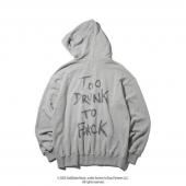 <img class='new_mark_img1' src='https://img.shop-pro.jp/img/new/icons1.gif' style='border:none;display:inline;margin:0px;padding:0px;width:auto;' />CLUCT x Dead Kennedys/ TOO DRUNK TO FUCK [HOODIE] (H.Gray)